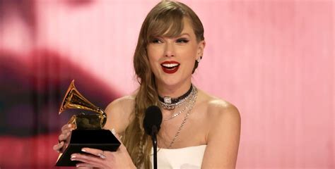 Taylor Swift Hace Historia En Los Grammy Y Anuncia Lanzamiento De Nuevo