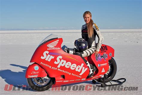 Motorcycle land speed record on wn network delivers the latest videos and editable pages for news & events, including entertainment, music the land speed record (or absolute land speed record) is the highest speed achieved by a person using a vehicle on land. Leslie Porterfield: Bonneville Report