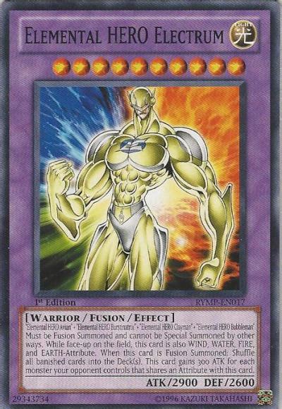 Maybe you would like to learn more about one of these? Card Appearances:Elemental HERO Electrum | Yu-Gi-Oh! | FANDOM powered by Wikia