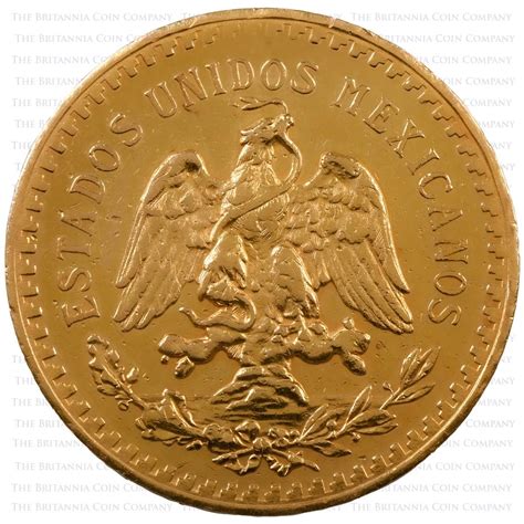 Buy A Mexican 50 Pesos Gold Coin Britannia Coin Company