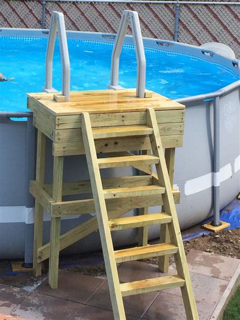 Swimming Pool Ladders Above Ground Pools Decks Swimming Pool