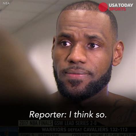 Lebron Calls Out Reporter Are You A Smart Guy