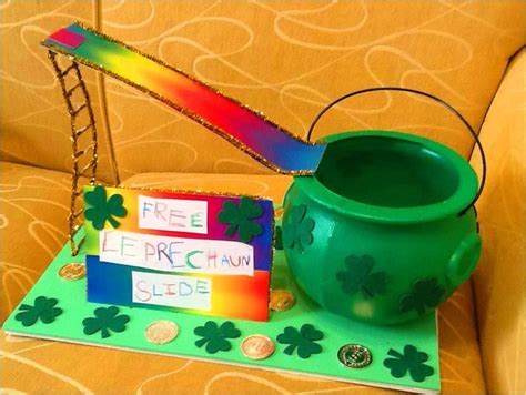 St Patricks Day Leprechaun Trap Preschool Project To Catch One Of