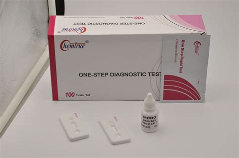Rapid Mononulcleosis Test Mono Shanghai Chemtron Biotech Coltd