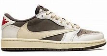 Nike Leather X Travis Scott Air 1 Low Og Sneakers in Brown for Men ...