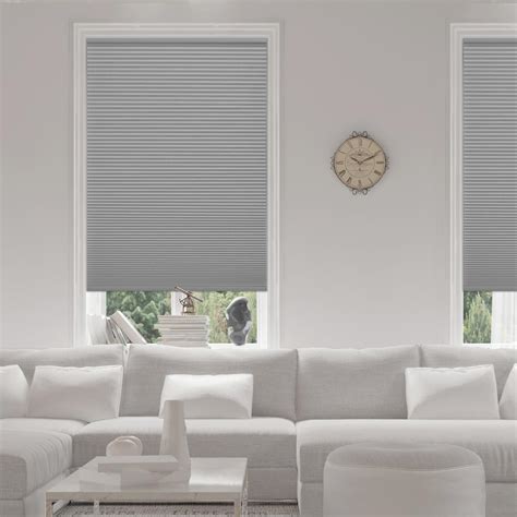 Insulate your home and elevate your style with cellular shades and honeycomb blinds. Home Decorators Collection Pewter 9/16 in. Cordless ...