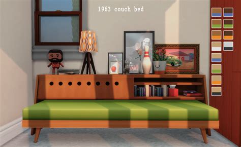 Lotes The Sims 4 Sims Cc Sims 4 Beds Sims 4 Sofa Bed