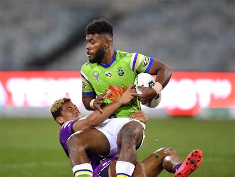 Semi Valemei To Make Nrl Debut For Canberra Raiders The Canberra