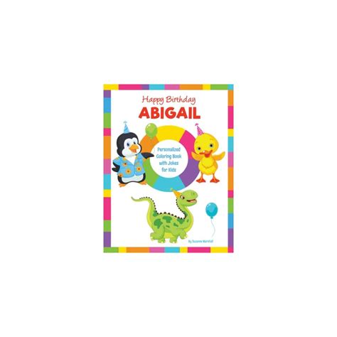 Happy Birthday Abigail Personalized Birthday Book Ubuy India