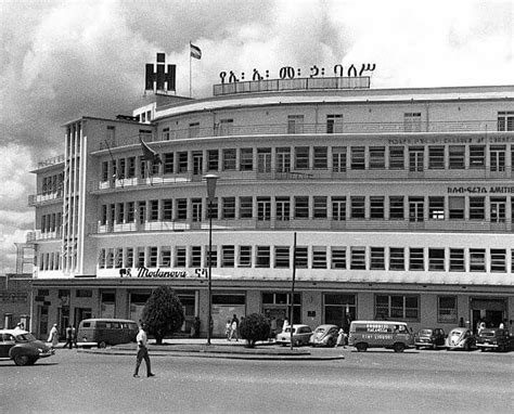 Office Building And Shops In Downtown Addis Ababa 1958 1960 Photo By
