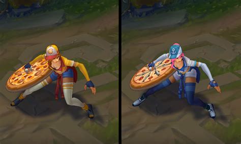 Pizza Delivery Sivir Chroma Skin League Of Legends Skin