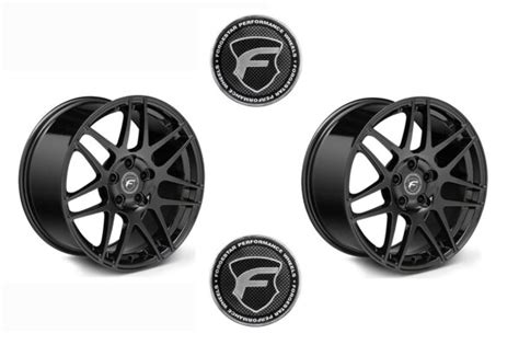 2 Forgestar F14 Rear 17x10 Satin Black Drag Wheels For 2010 2023 Camaro