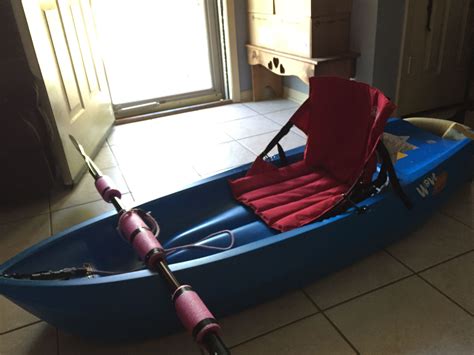 This feature is not available right now. DIY kayak backrest Stadium seat for $10 attached with D-rings. (With images) | Kayak accessories ...