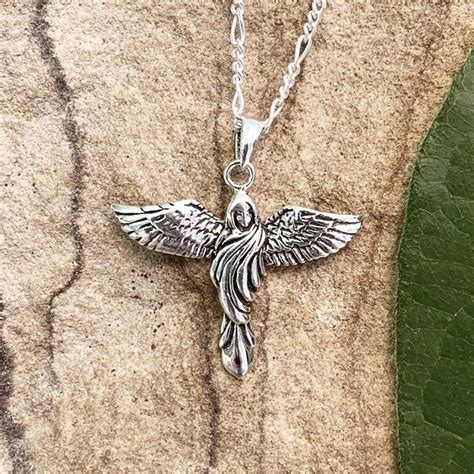 Angel Sterling Silver Pendant Gle Good Living Essentials
