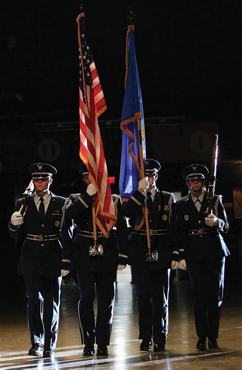 445th Aw Honor Guard Represents Members Past Present 445th Airlift