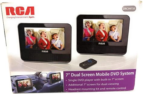 Rca Dual 7 Mobile Dvd System Drc99731 Electronics