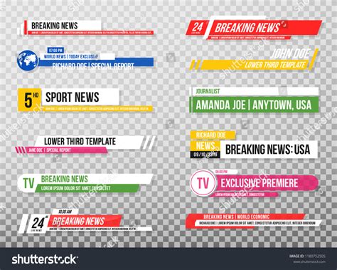 Tv News Frame Images Stock Photos And Vectors Shutterstock