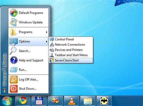 Classic Start Menu For Windows 7 Windows Server 2008 R2 Seven