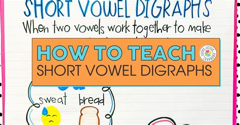 How To Teach Short Vowel Digraphs Lucky Little Learners