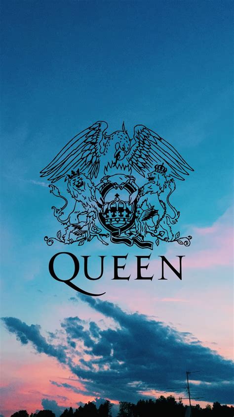 Queen Logo Wallpaper • Queen Sfondi Queen Band Queen Art Queens