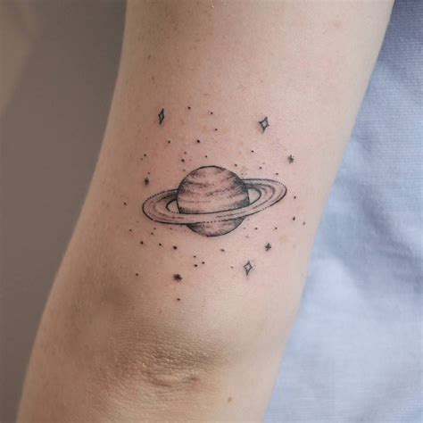 Saturn Tattoo Tatuagens Planetas Desenho Tatuagem Tatuagens