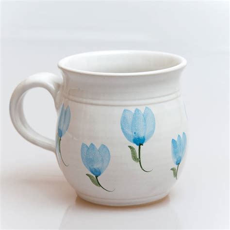 Handmade Tulip Tea Cup By Terry Pottery Notonthehighstreet Com