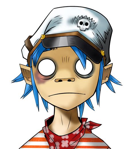 2d Of Gorillaz Made With Gimp By Buggzz On Deviantart
