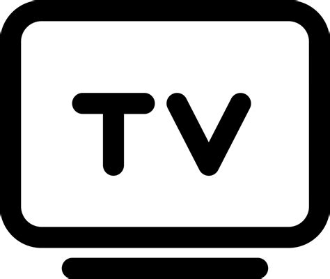 Tv Icon Png Tv Icon Png Transparent Free For Download On Webstockreview