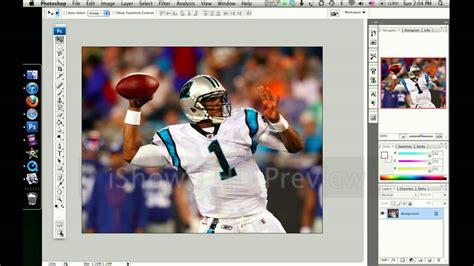 How To Make A Cool Nfl Player Edit In Photoshop Youtube