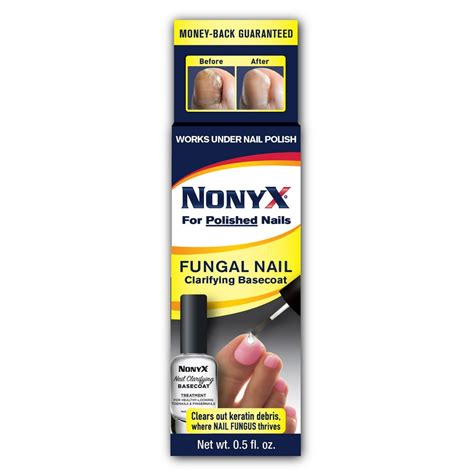 Nonyx For Polished Nails Fungal Nail Clarifying Basecoat