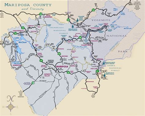 California Vacation Map Printable Maps
