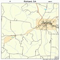 Richland Georgia Street Map 1365016