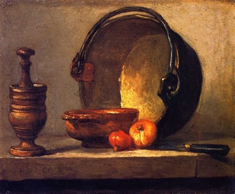 A Still Life Collection Jean Baptiste Simeon Chardin 1699 1779