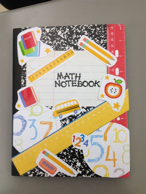 My Math Notebook Cover Soo Cute Math Notebook Cover Math