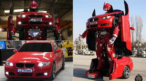 Video This Transformation Of A Bmw Car Into A Robot Is Amazing