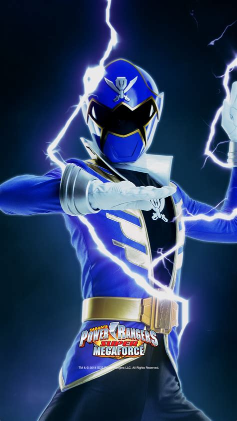 Blue Super Megaforce Ranger The Power Rangers Photo 36570275 Fanpop