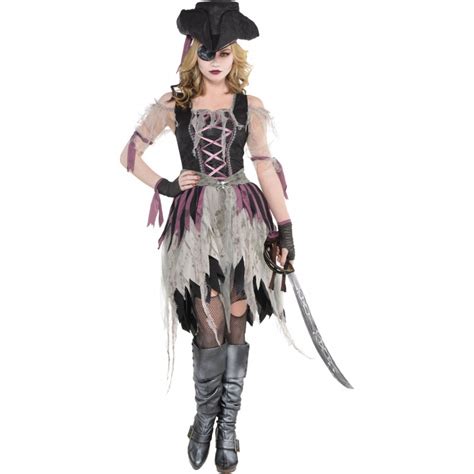 Déguisement Pirate fantôme Halloween femme