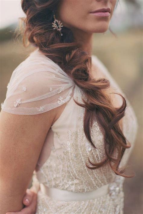 Wedding Hair Inspiration Side Braid Bridal Musings Wedding Blog