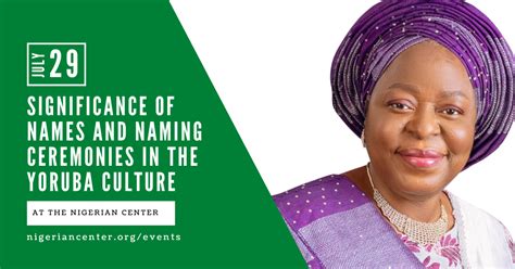 Significance Of Names And Naming Ceremonies In The Yoruba Culture