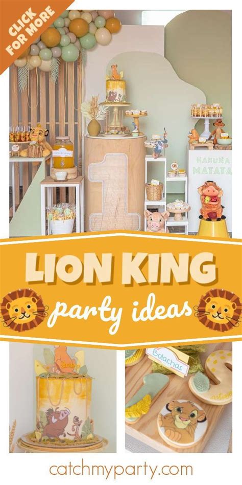 Lion King Birthday Party Artofit
