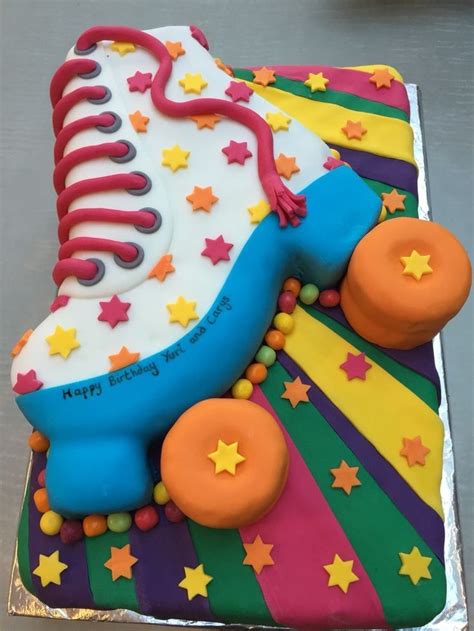 Roller Skate Cake Roller Skate Cake Roller Skate Birthday Skate