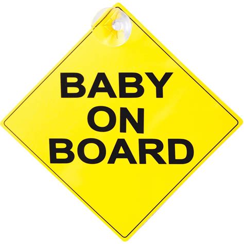 Baby On Board Sign