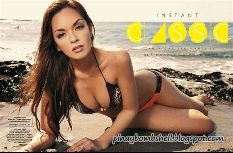 Sexiest Filipinas On The Internet Carla Castelo Bikini Photos