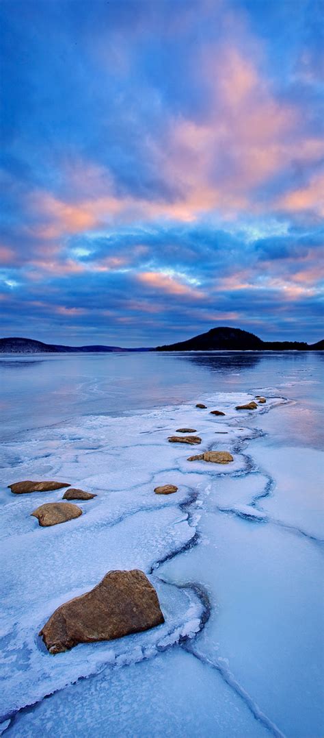 Ice Trail Quabbin Reservoir Ma Patrick Zephyr Photography