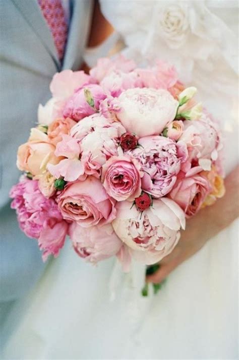 62 Most Romantic Peony Wedding Bouquets Weddingomania