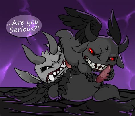Rule 34 Krampus The Binding Of Isaac Male Only Suspendedpain Tagme The Binding Of Isaac The