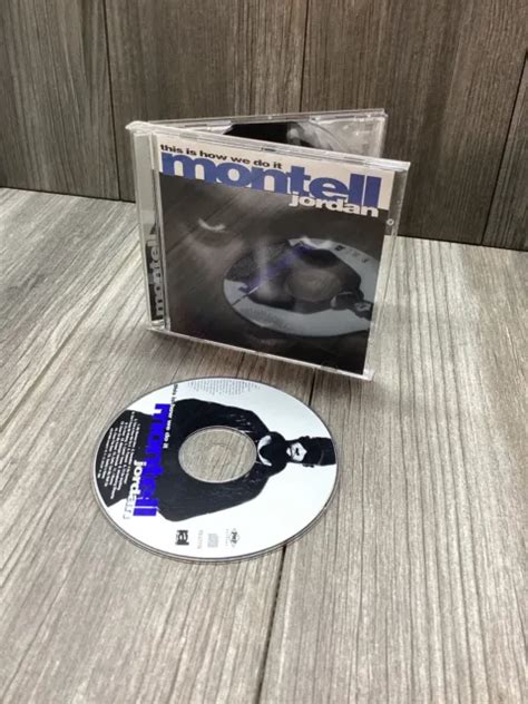 Montell Jordan This Is How We Do It Album Music Cd 1995 Pmp Records 7