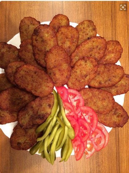 They are delicious warm, but can be eaten cold as part of a packed lunch or picnic. Lovely Kutlet. Ground beef, potato and onion patties. | Persian food, Iranian cuisine, Iranian ...