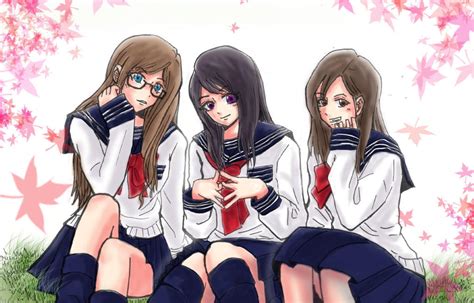 Anime School Girl By Kotchiyuuki On Deviantart