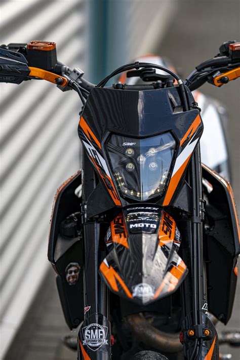 Ktm Led Headlight Ghost Edition Supermofools